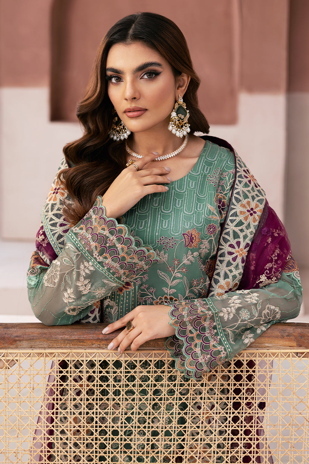 Ramsha | Arzoo Chiffon | U-103 - Official Ramsha stockist in UK - Sakeena London