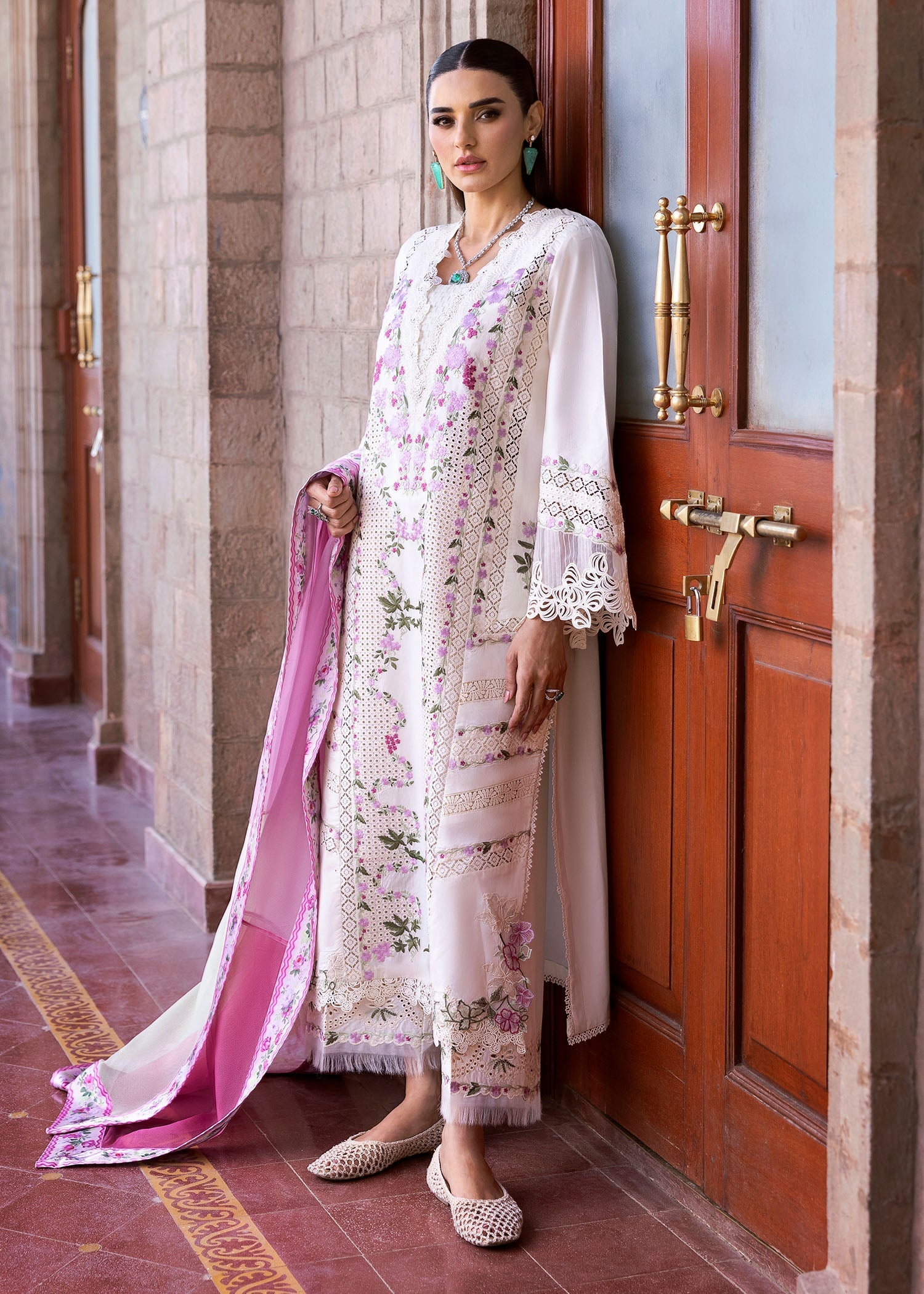 Saira Shakira | Bloom Lawn 25 | ZERENE 1-A - Official Saira Shakira stockist in UK - Sakeena London