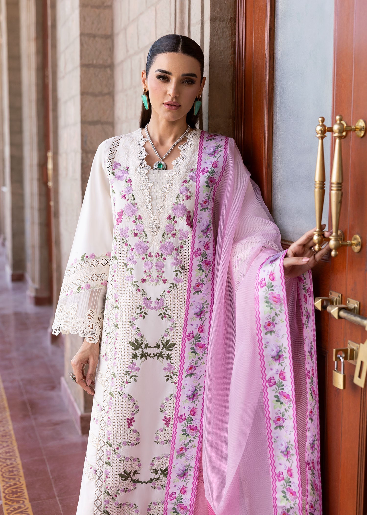 Saira Shakira | Bloom Lawn 25 | ZERENE 1-A - Official Saira Shakira stockist in UK - Sakeena London