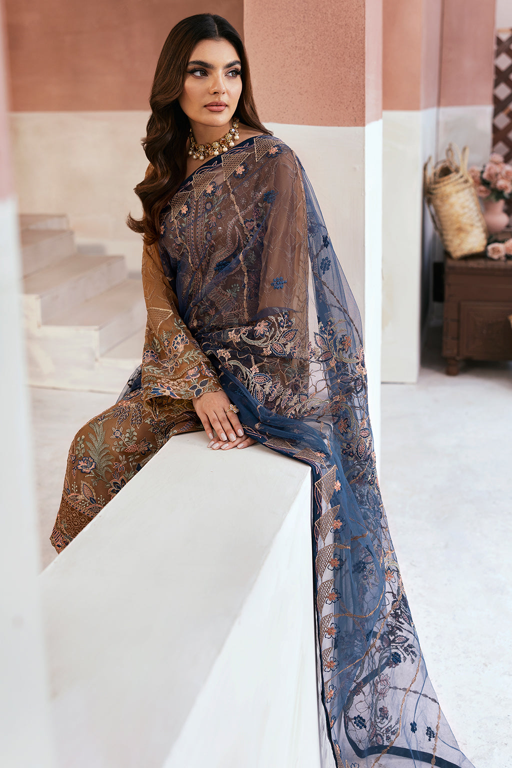 Ramsha | Arzoo Chiffon | U-110 - Official Ramsha stockist in UK - Sakeena London