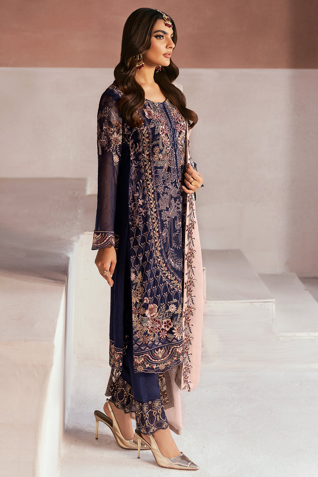 Ramsha | Arzoo Chiffon | U-104 - Official Ramsha stockist in UK - Sakeena London