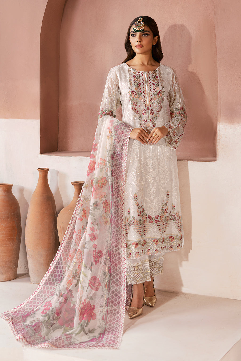 Ramsha | Arzoo Chiffon | U-105 - Official Ramsha stockist in UK - Sakeena London