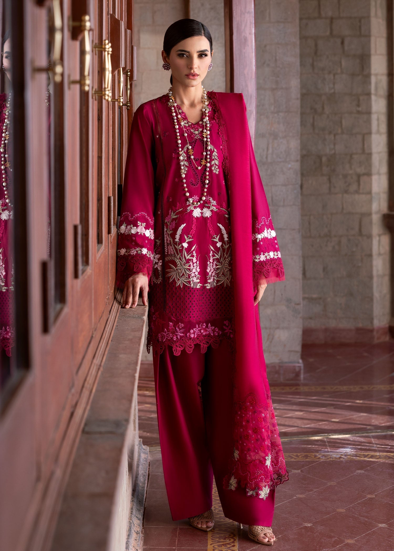 Saira Shakira | Bloom Lawn 25 | FAYE 7-B - Official Saira Shakira stockist in UK - Sakeena London