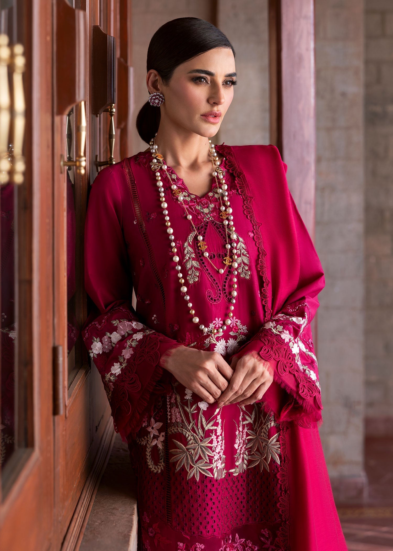 Saira Shakira | Bloom Lawn 25 | FAYE 7-B - Official Saira Shakira stockist in UK - Sakeena London