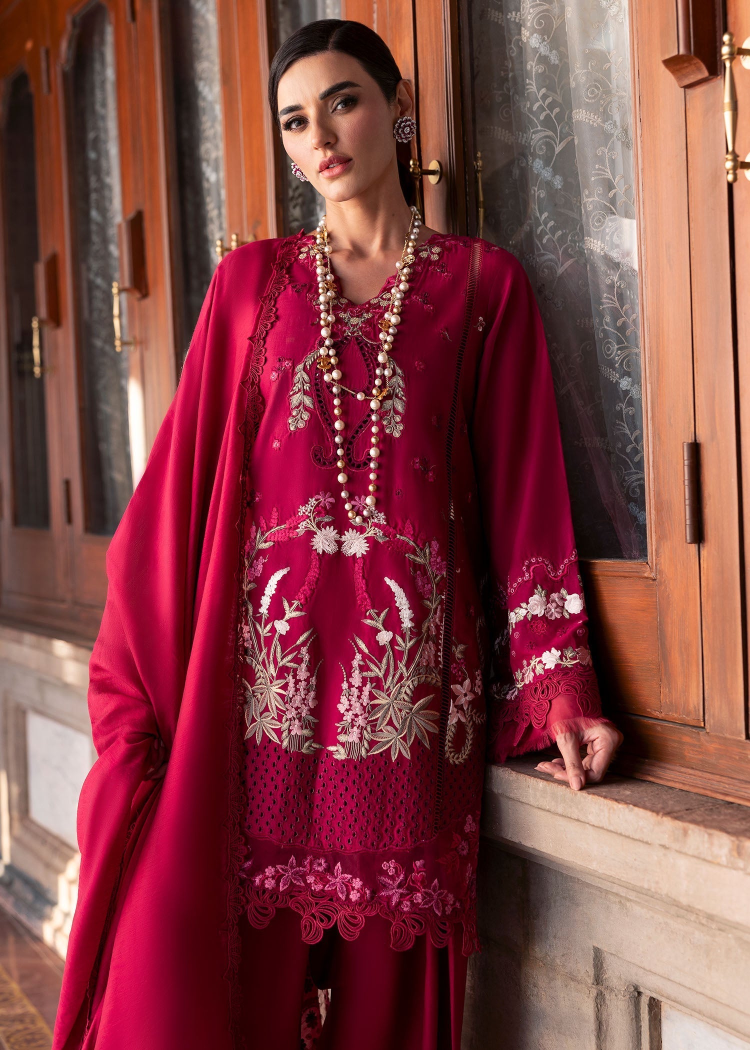 Saira Shakira | Bloom Lawn 25 | FAYE 7-B - Official Saira Shakira stockist in UK - Sakeena London