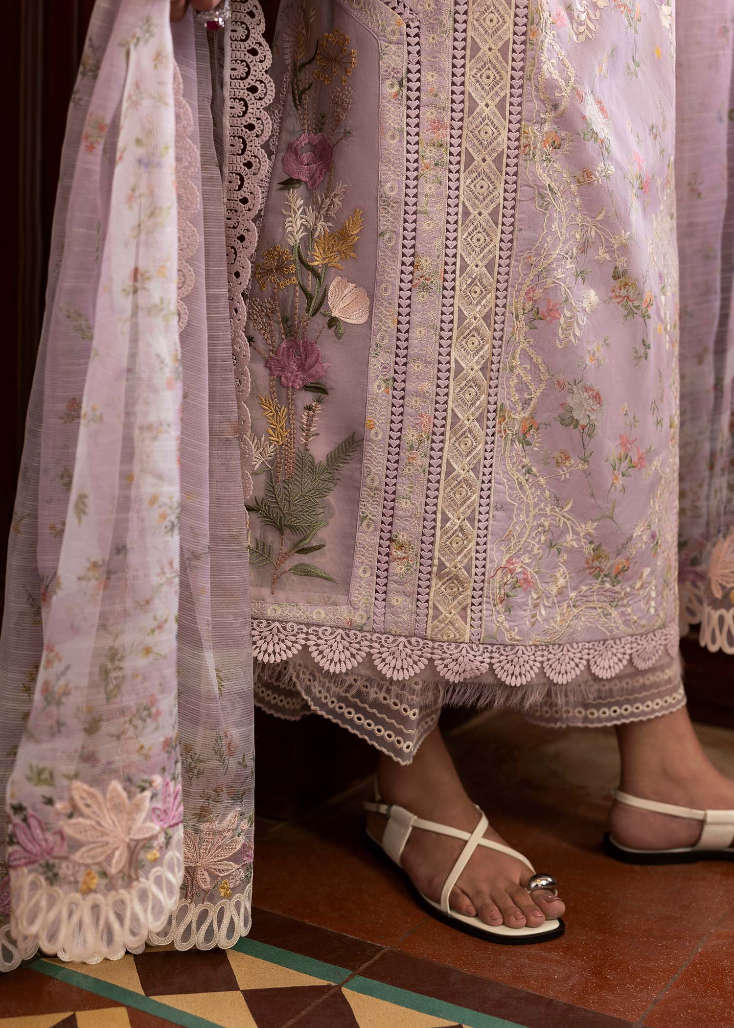 Saira Shakira | Bloom Lawn 25 | SWEET OPEL 8-A - Official Saira Shakira stockist in UK - Sakeena London