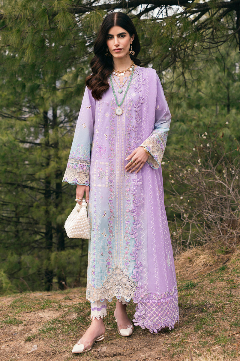 Qalamkar | Qlinekari Lawn | DC-05 Clio - Official Qalamkar stockist in UK - Sakeena London