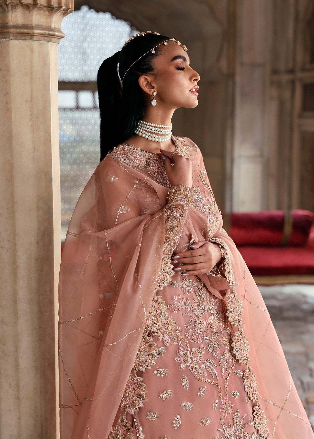 Akbar Aslam | Dastaan Luxury Formals | Nazneen - Official Akbar Aslam stockist in UK - Sakeena London