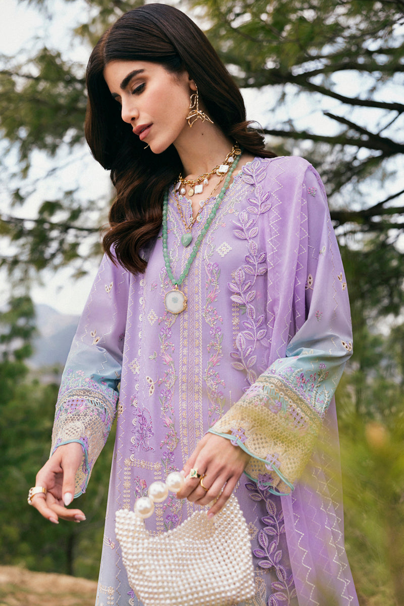 Qalamkar | Qlinekari Lawn | DC-05 Clio - Official Qalamkar stockist in UK - Sakeena London