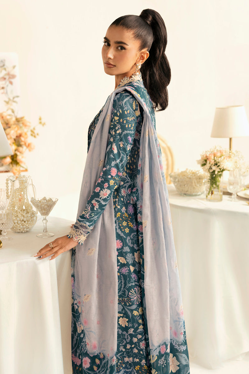 Qalamkar | Q Prints 2025 | PQ-04 RHEA - Official Qalamkar stockist in UK - Sakeena London