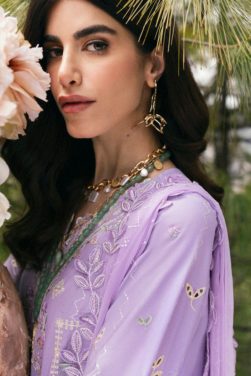Qalamkar | Qlinekari Lawn | DC-05 Clio - Official Qalamkar stockist in UK - Sakeena London