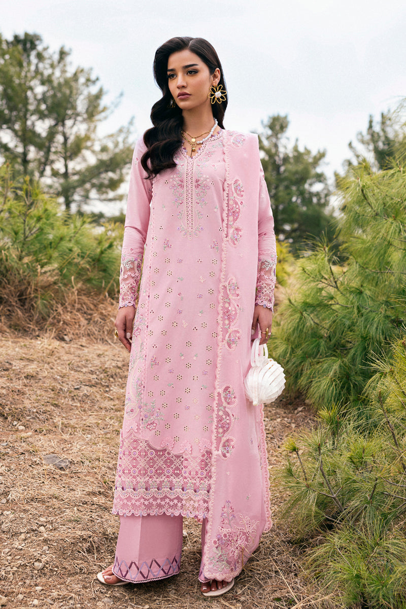 Qalamkar | Qlinekari Lawn | DC-02 Freja - Official Qalamkar stockist in UK - Sakeena London