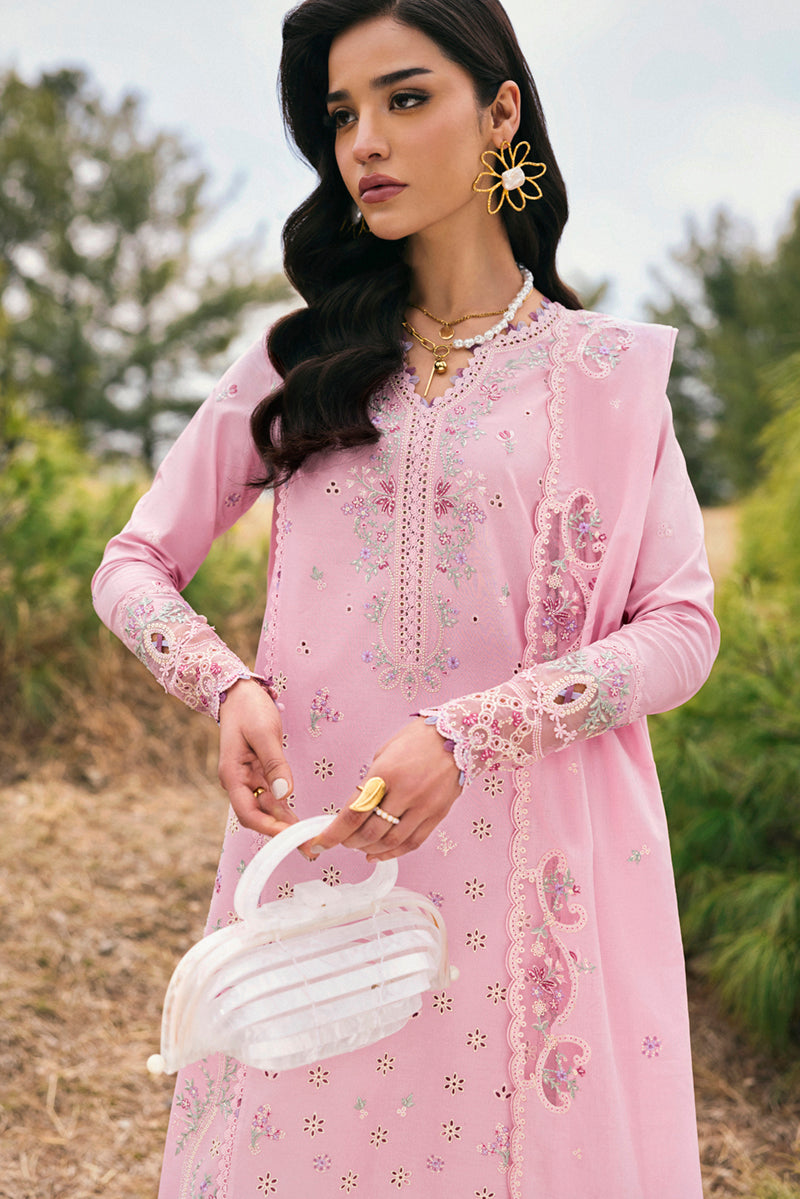 Qalamkar | Qlinekari Lawn | DC-02 Freja - Official Qalamkar stockist in UK - Sakeena London
