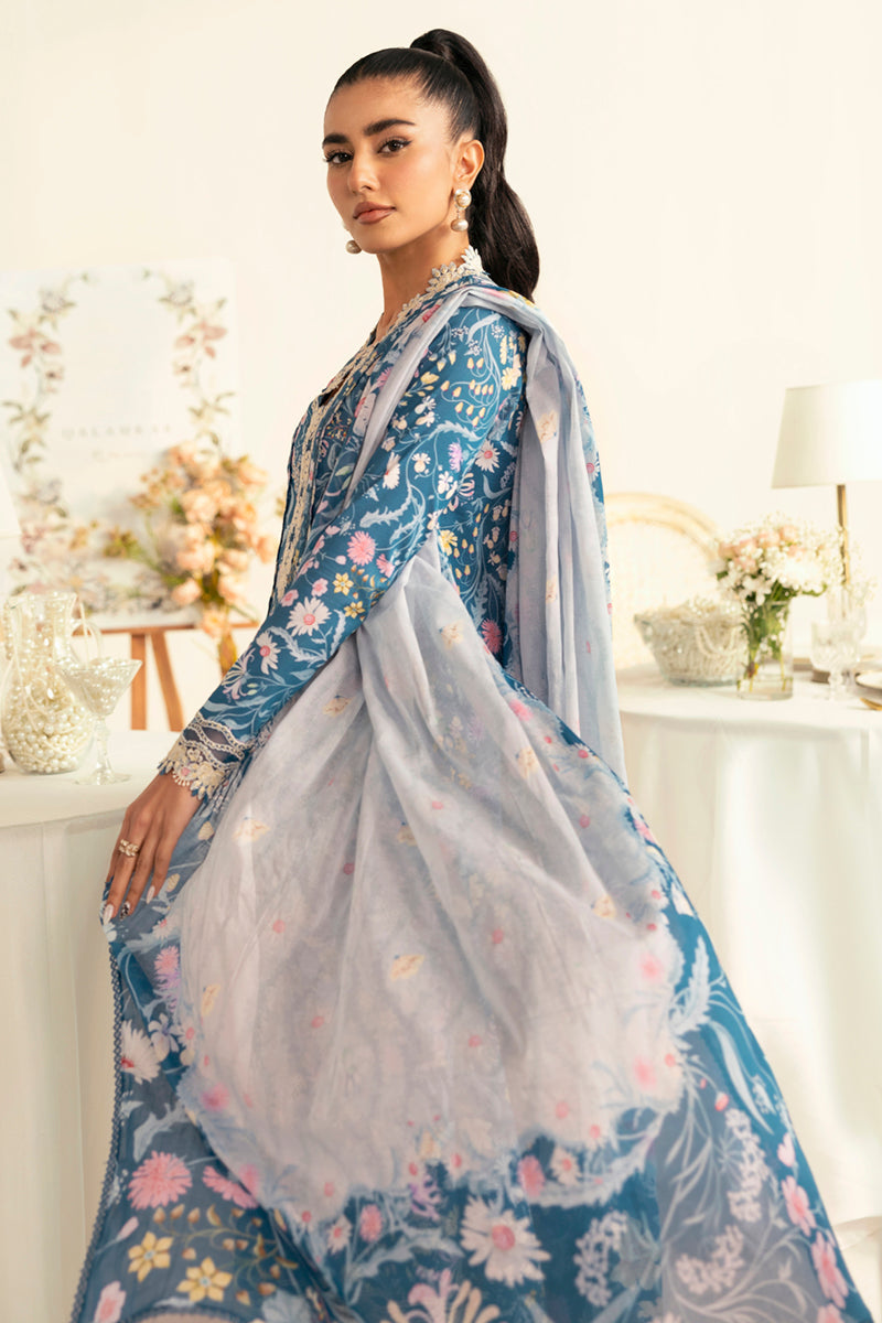 Qalamkar | Q Prints 2025 | PQ-04 RHEA - Official Qalamkar stockist in UK - Sakeena London