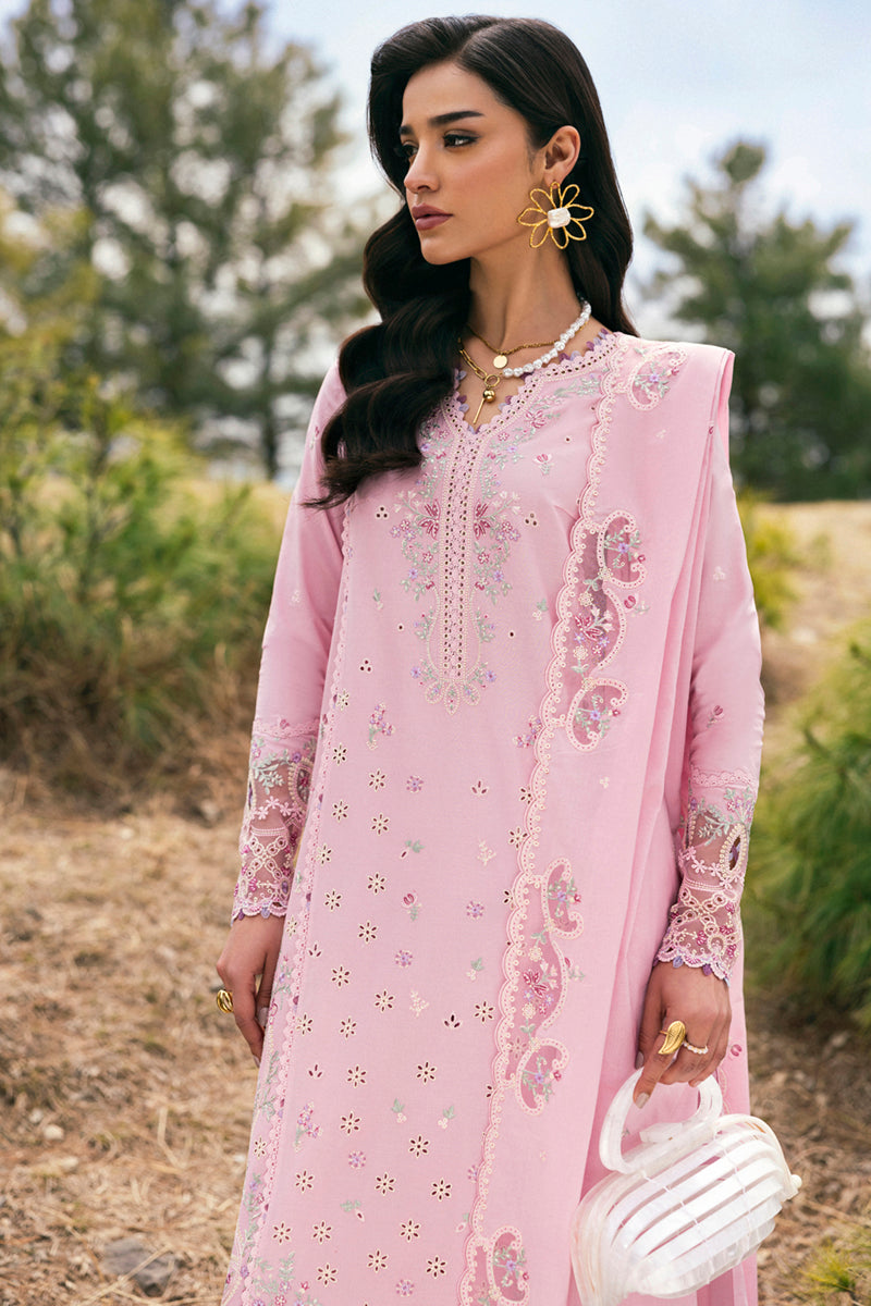Qalamkar | Qlinekari Lawn | DC-02 Freja - Official Qalamkar stockist in UK - Sakeena London
