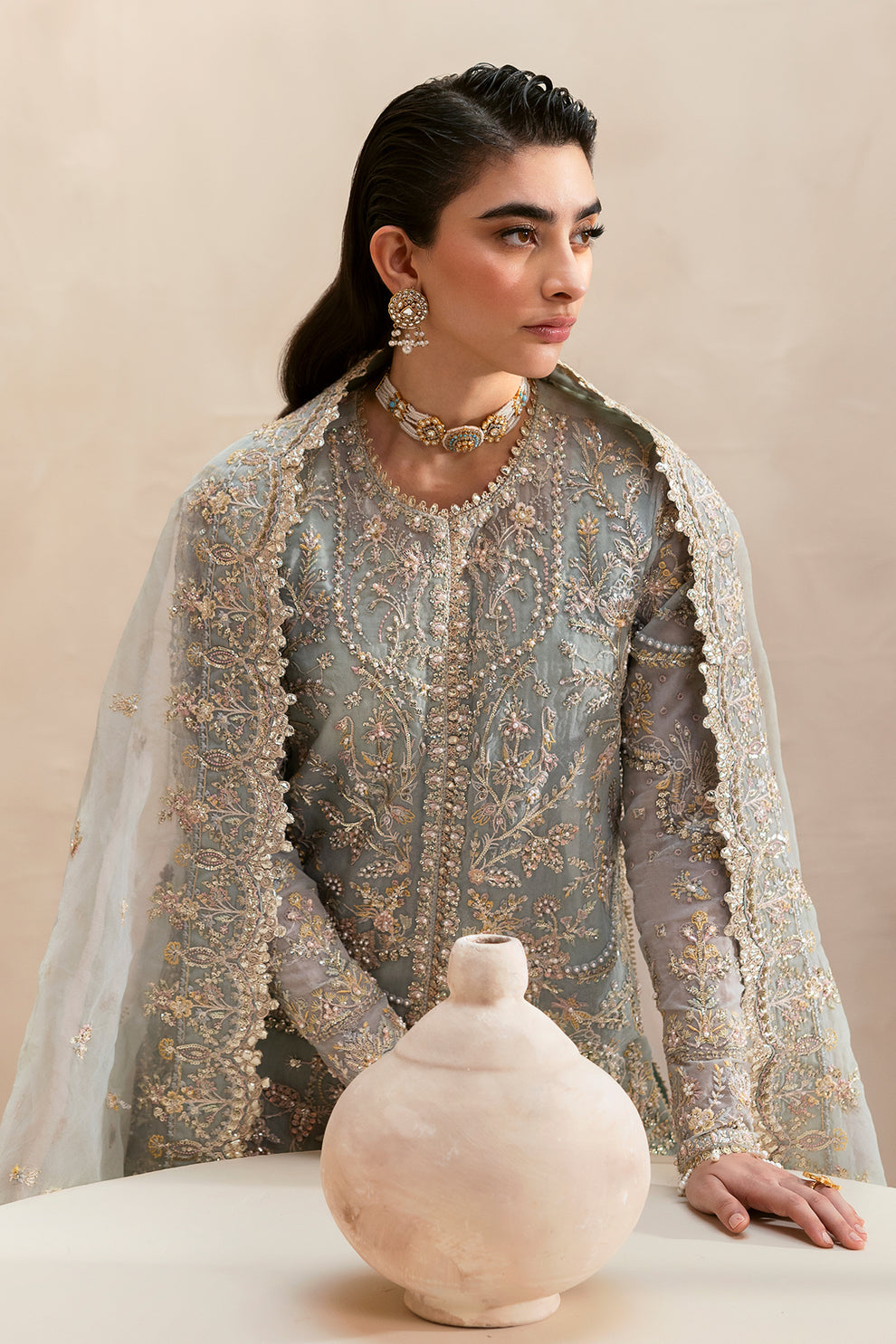 Emaan Adeel | Clay Couture | SILVELLA - Official Emaan Adeel stockist in UK - Sakeena London