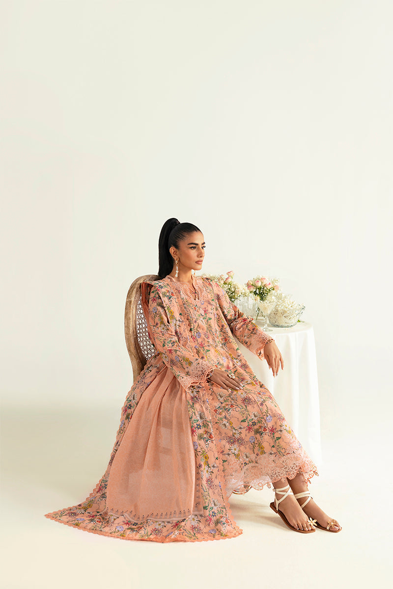 Qalamkar | Q Prints 2025 | PQ-10 MAIRA - Official Qalamkar stockist in UK - Sakeena London