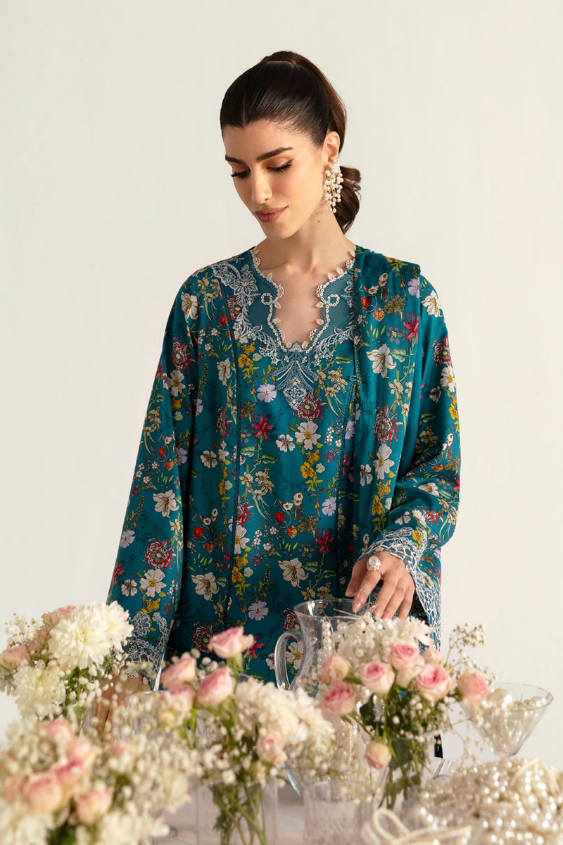 Qalamkar | Q Prints 2025 | PQ-10 FAHA - Official Qalamkar stockist in UK - Sakeena London