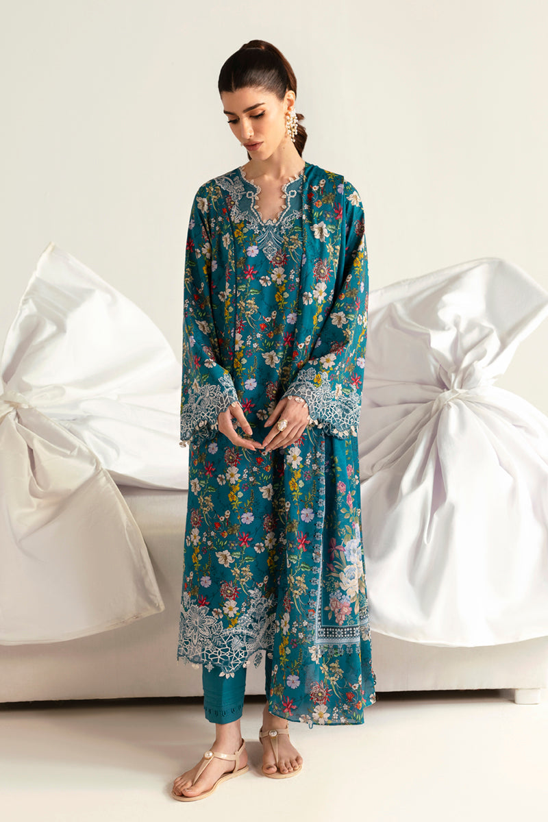 Qalamkar | Q Prints 2025 | PQ-10 FAHA - Official Qalamkar stockist in UK - Sakeena London