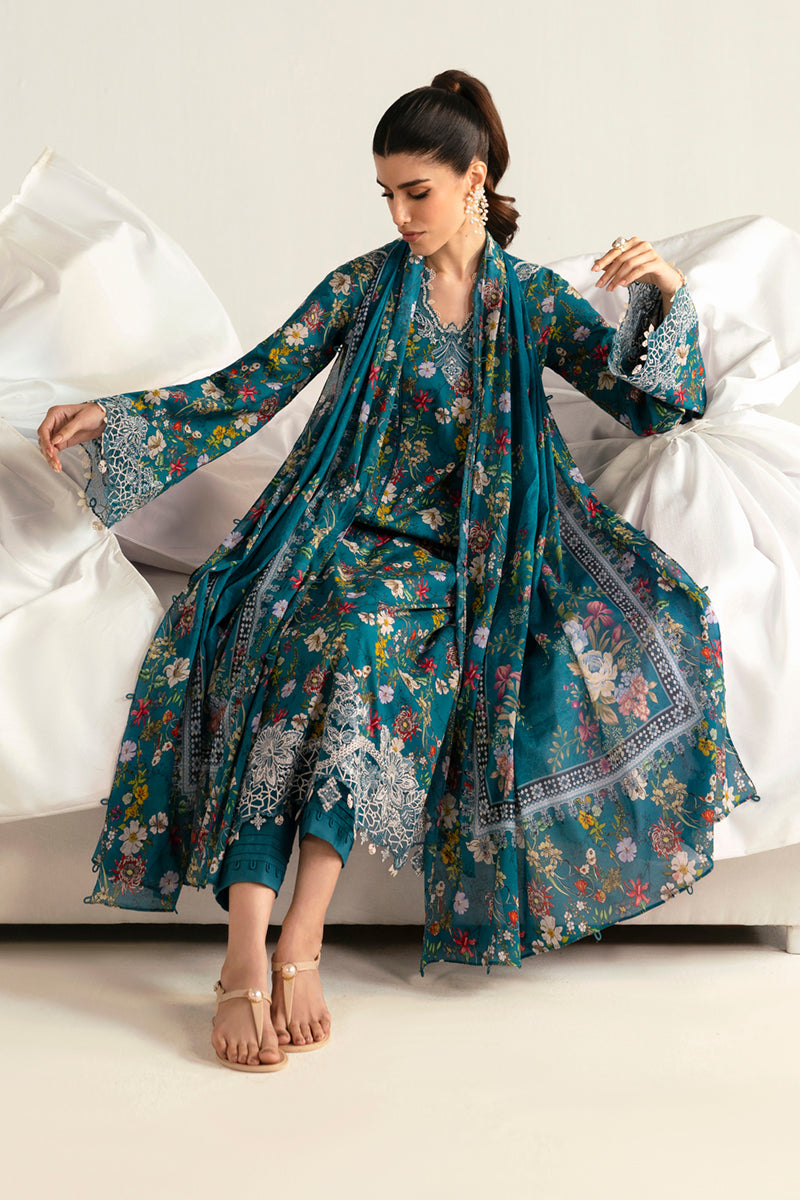 Qalamkar | Q Prints 2025 | PQ-10 FAHA - Official Qalamkar stockist in UK - Sakeena London
