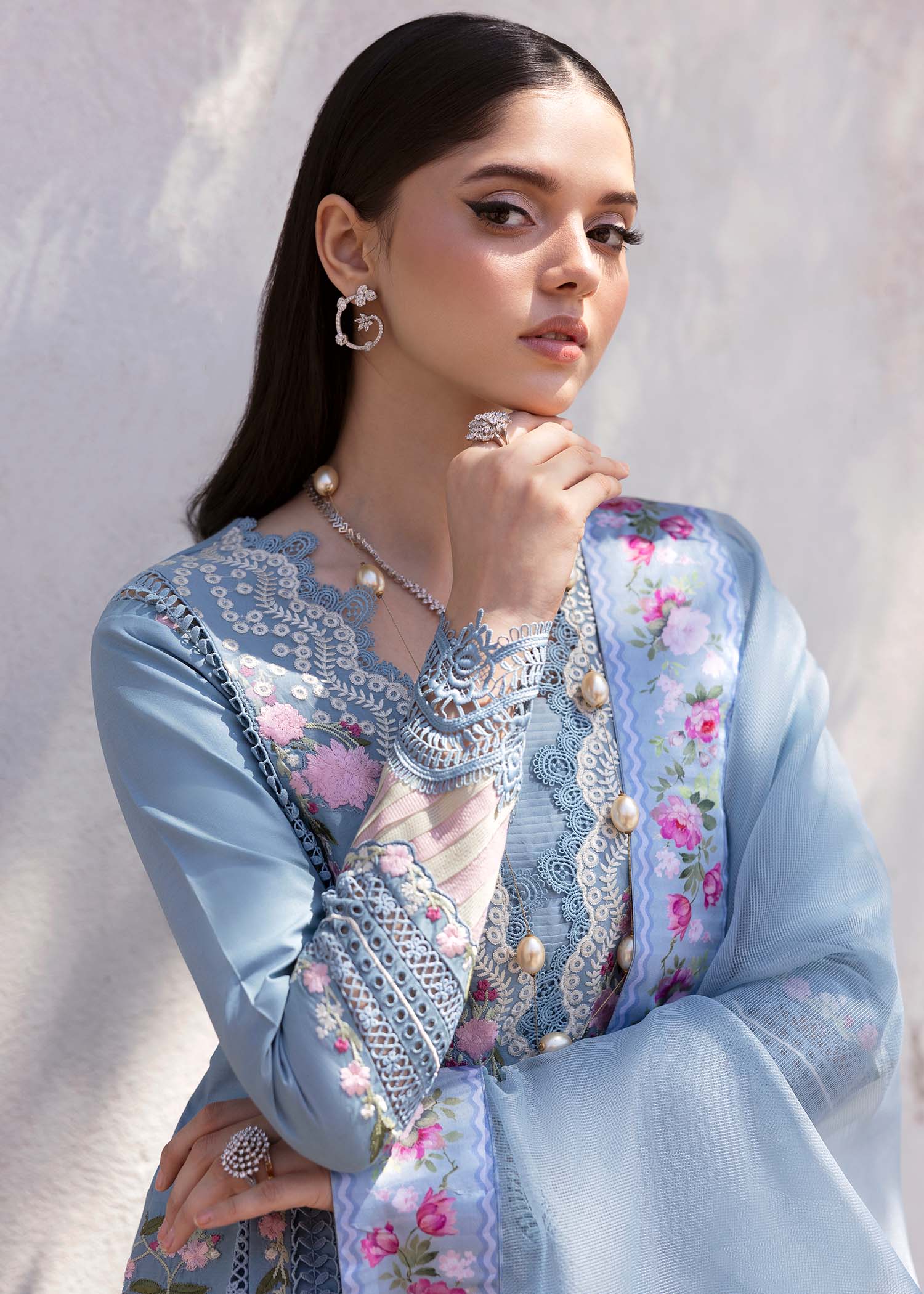 Saira Shakira | Bloom Lawn 25 | ZERENE 1-B - Official Saira Shakira stockist in UK - Sakeena London