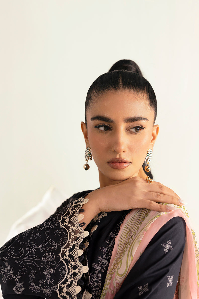 Qalamkar | Q Prints 2025 | PQ-09 NORA - Official Qalamkar stockist in UK - Sakeena London