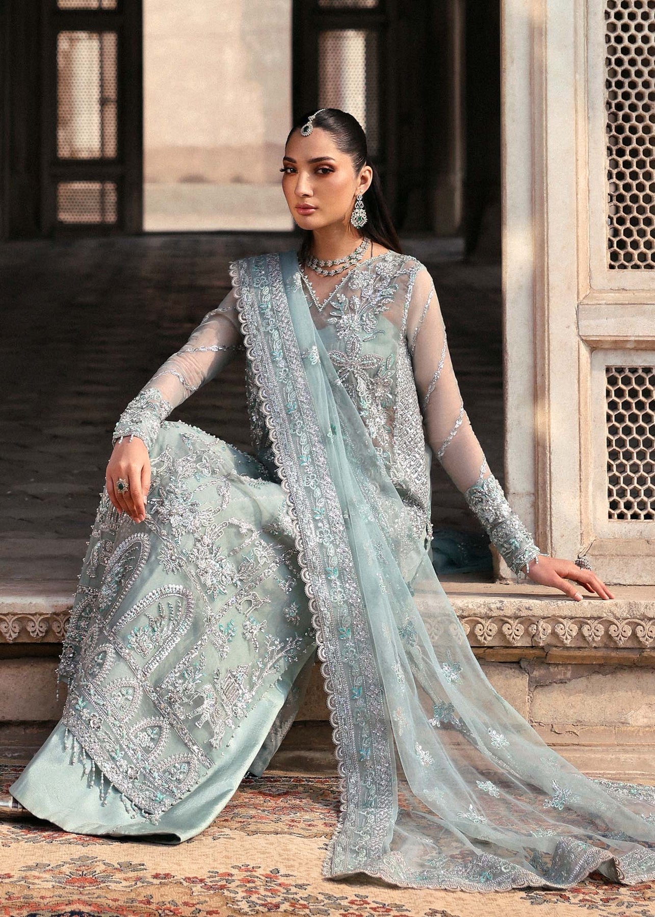 Akbar Aslam | Dastaan Luxury Formals | Mahrosh - Official Akbar Aslam stockist in UK - Sakeena London