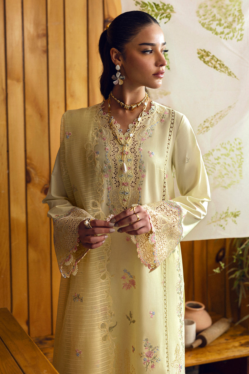 Qalamkar | Qlinekari Lawn | DC-04 Keva - Official Qalamkar stockist in UK - Sakeena London