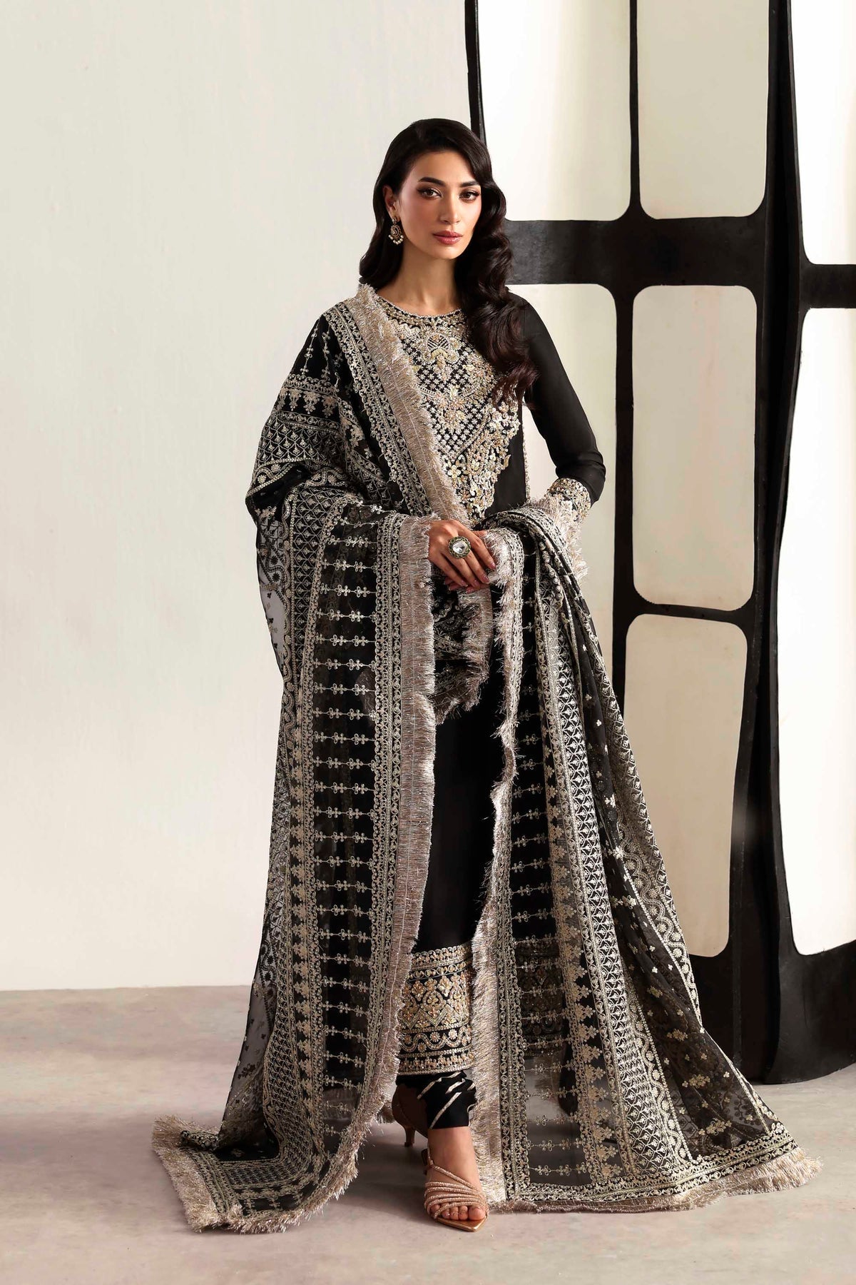 Akbar Aslam | Luxury Formals 25 | Onyx - Official Akbar Aslam stockist in UK - Sakeena London