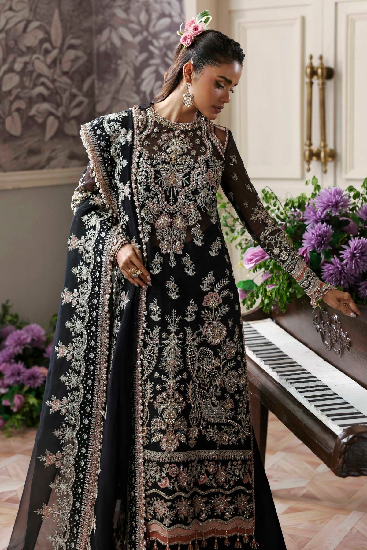 Akbar Aslam | Deewani Wedding Formals | Nocturne - Official Akbar Aslam stockist in UK - Sakeena London