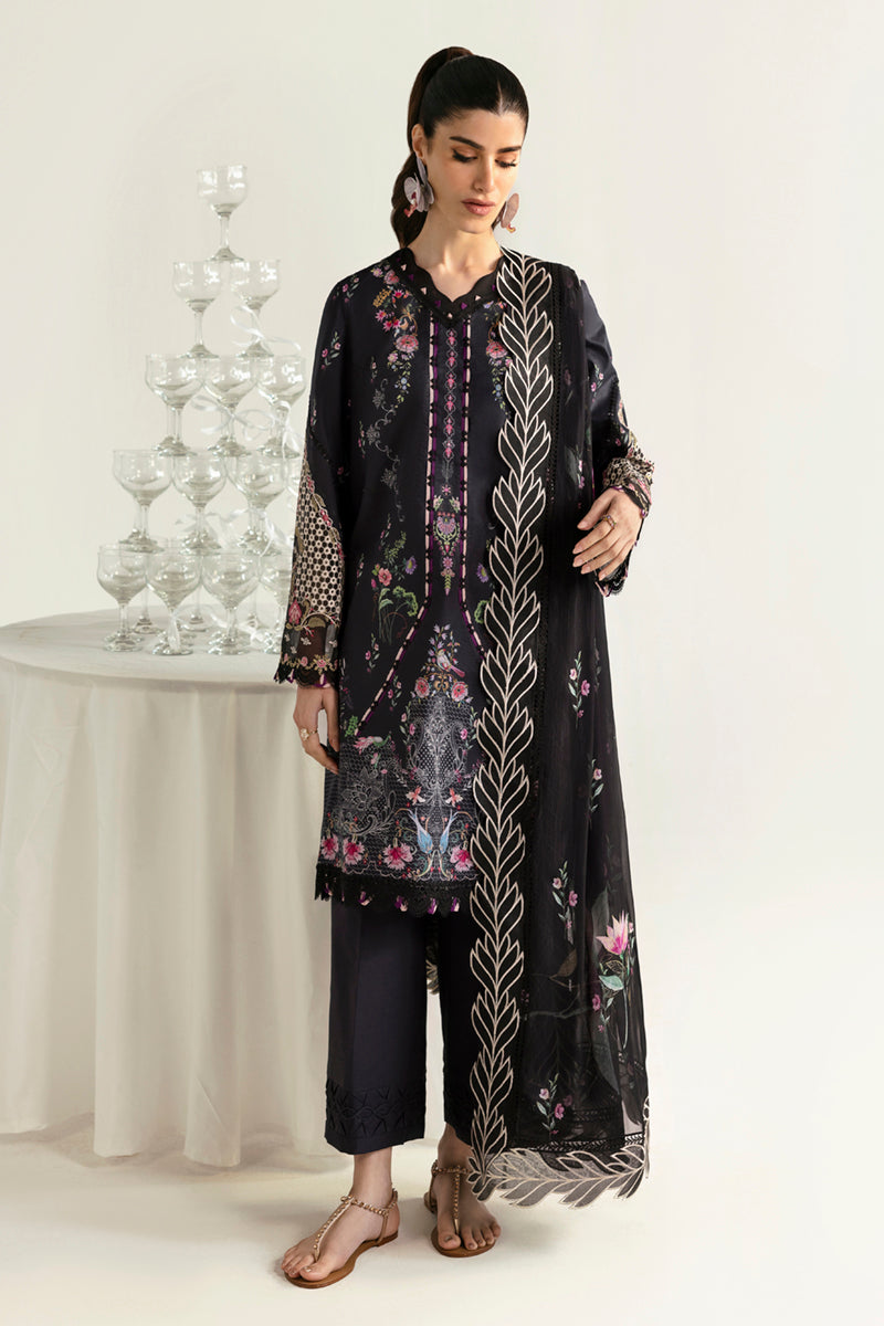 Qalamkar | Q Prints 2025 | PQ-03 RIDA - Official Qalamkar stockist in UK - Sakeena London