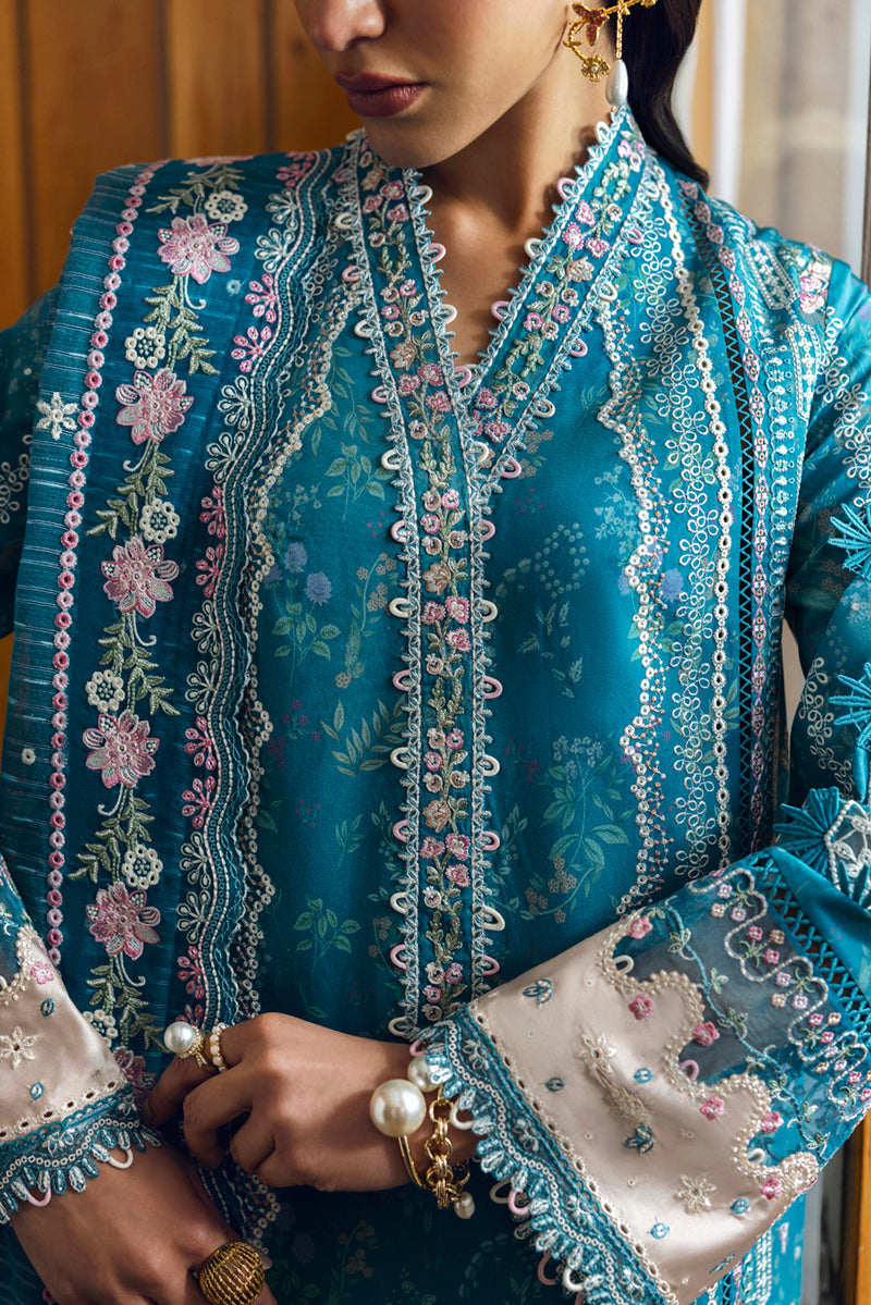 Qalamkar | Qlinekari Lawn | DC-10 Fina - Official Qalamkar stockist in UK - Sakeena London