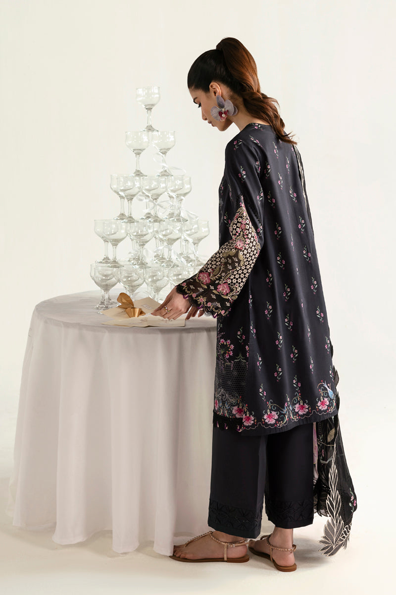 Qalamkar | Q Prints 2025 | PQ-03 RIDA - Official Qalamkar stockist in UK - Sakeena London