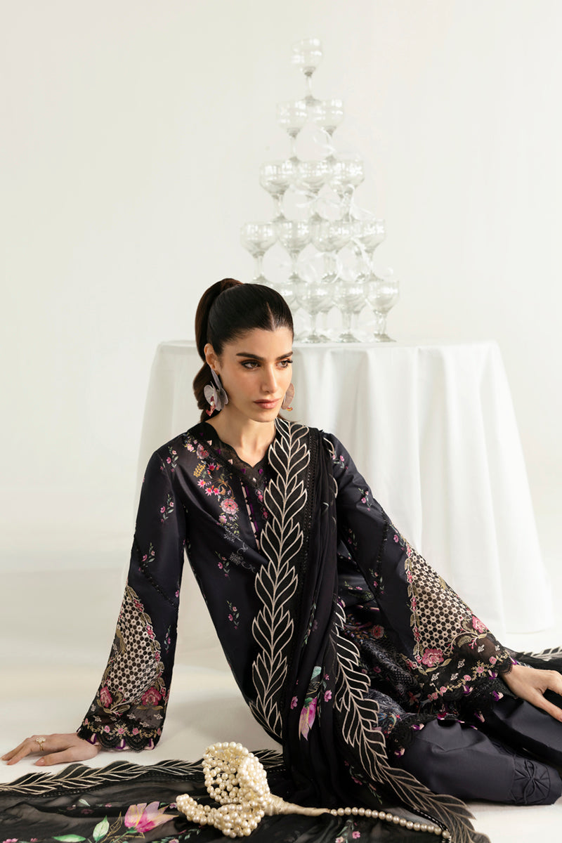 Qalamkar | Q Prints 2025 | PQ-03 RIDA - Official Qalamkar stockist in UK - Sakeena London