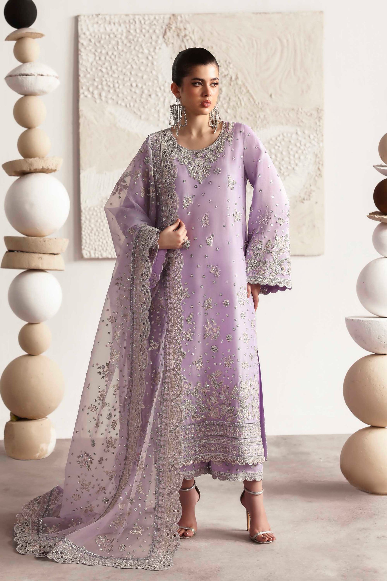 Akbar Aslam | Luxury Formals 25 | Champagne - Official Akbar Aslam stockist in UK - Sakeena London