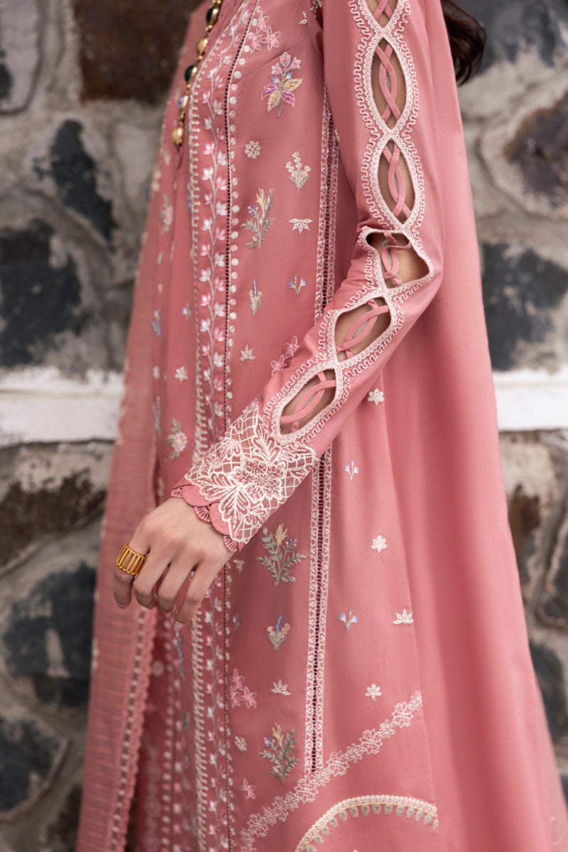Qalamkar | Qlinekari Lawn | DC-03 Moya - Official Qalamkar stockist in UK - Sakeena London