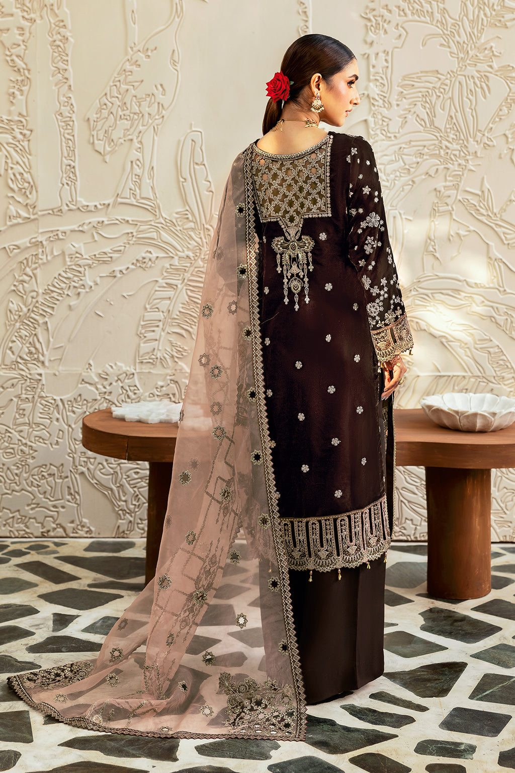 Ramsha | Velvet Collection | V-606 - Official Ramsha stockist in UK - Sakeena London