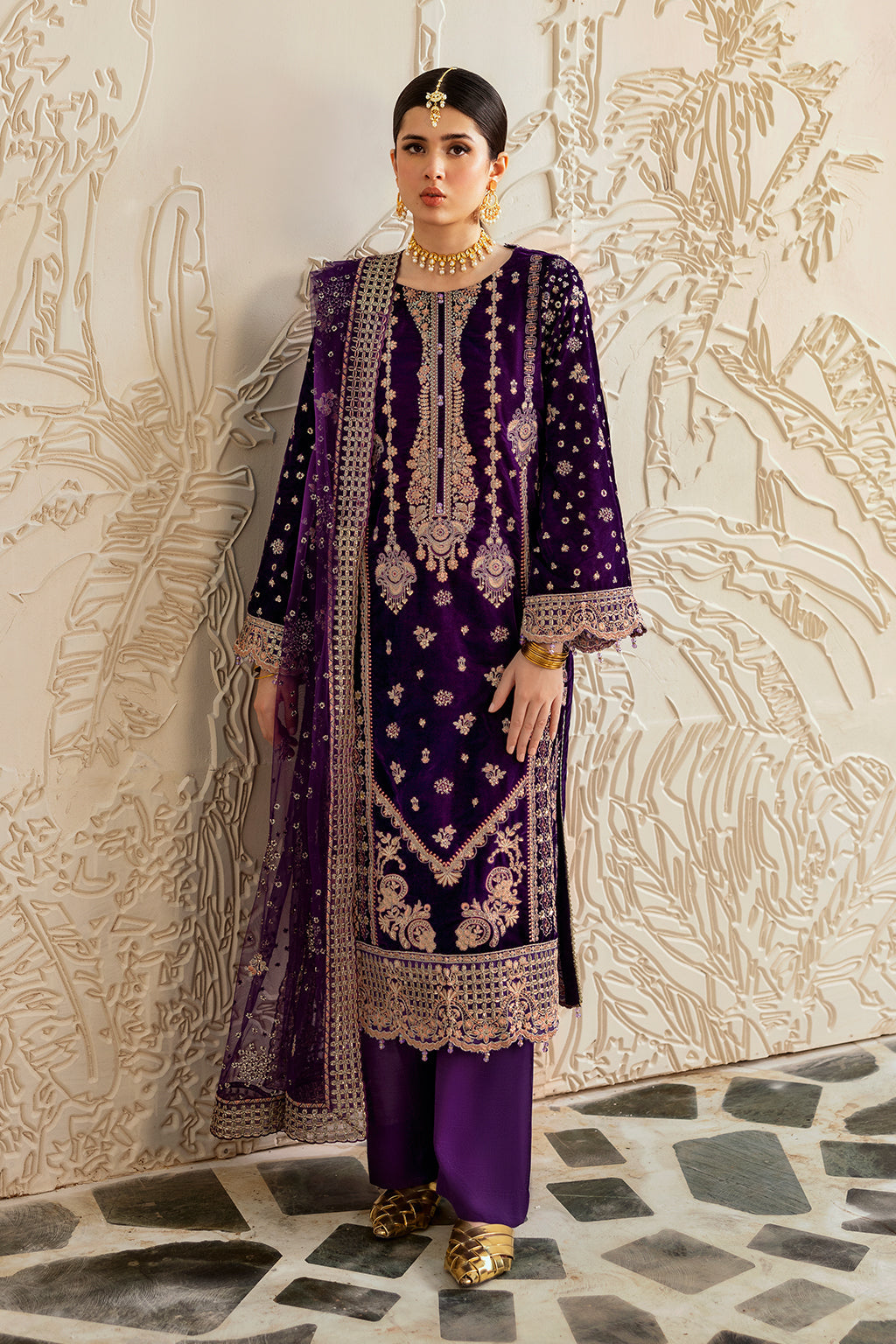 Ramsha | Velvet Collection | V-602 - Official Ramsha stockist in UK - Sakeena London