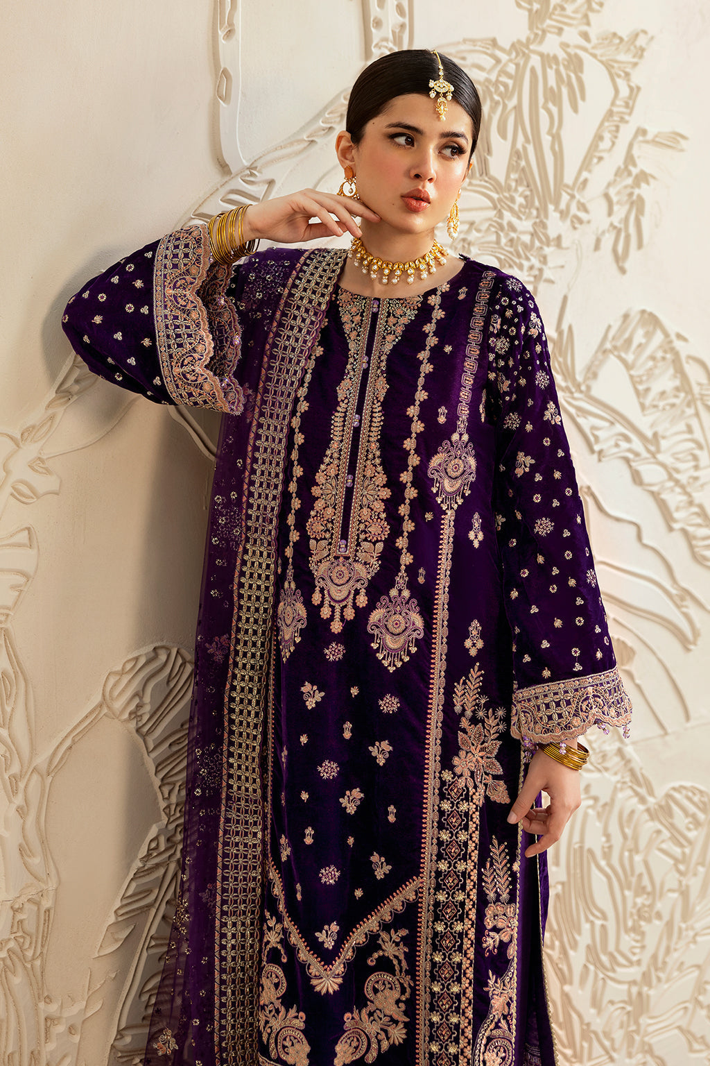 Ramsha | Velvet Collection | V-602 - Official Ramsha stockist in UK - Sakeena London