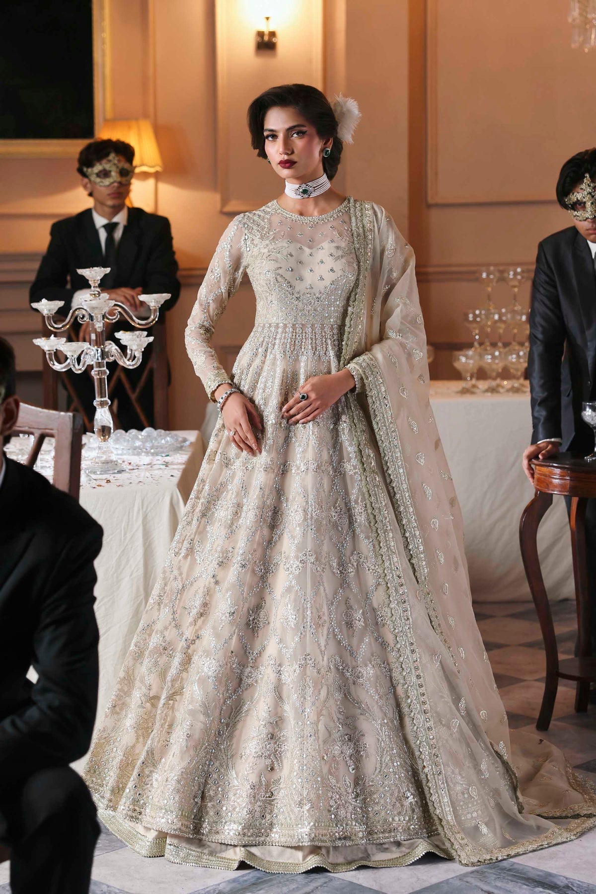 Akbar Aslam | Deewani Wedding Formals | Gulnisa - Official Akbar Aslam stockist in UK - Sakeena London