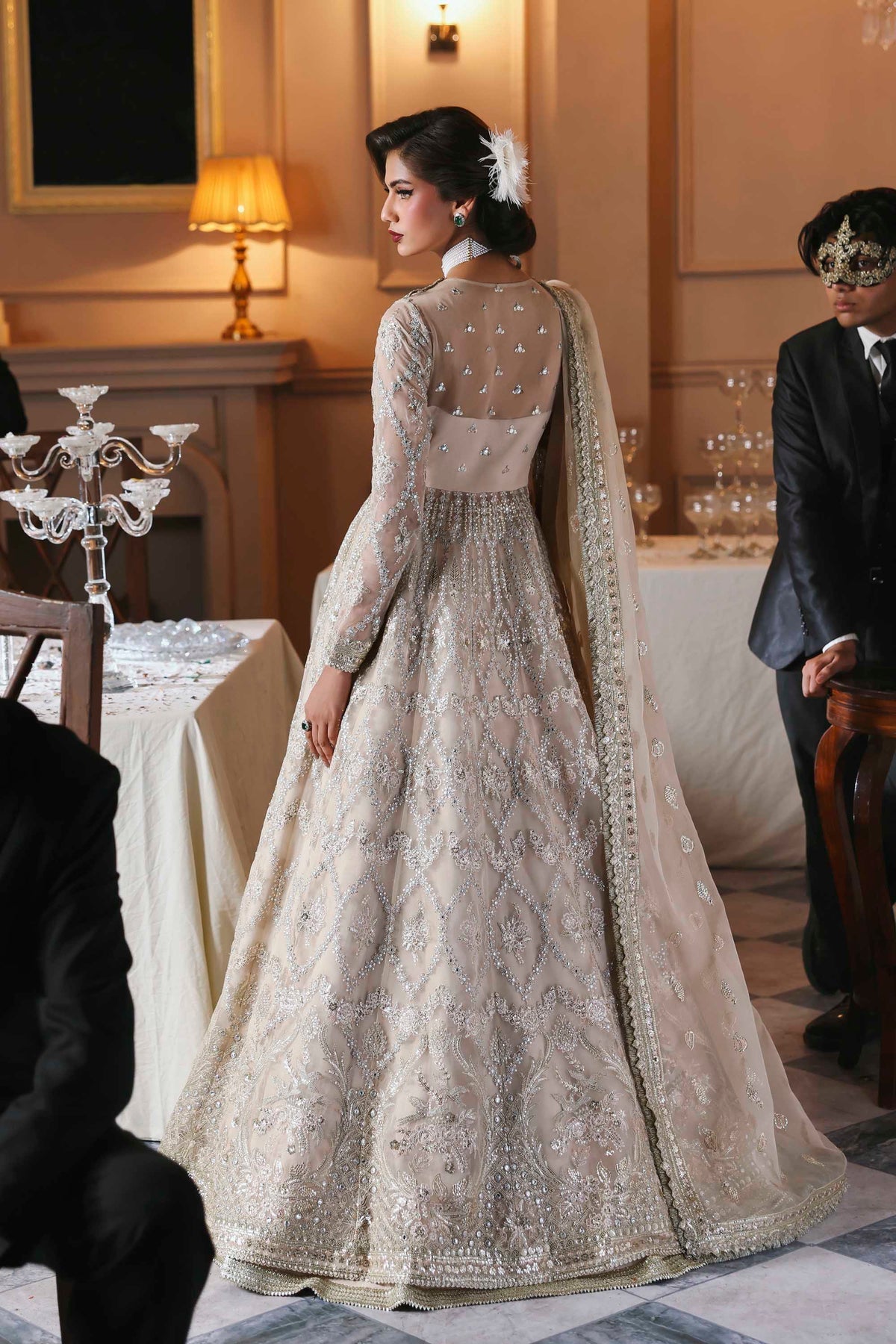 Akbar Aslam | Deewani Wedding Formals | Gulnisa - Official Akbar Aslam stockist in UK - Sakeena London