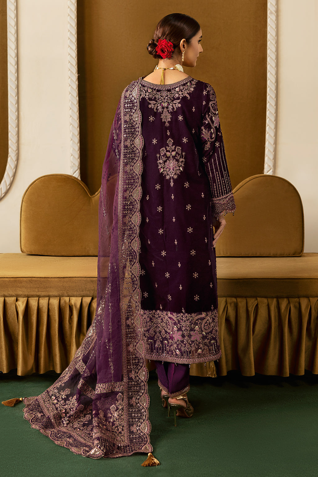 Ramsha | Velvet Collection | V-605 - Official Ramsha stockist in UK - Sakeena London