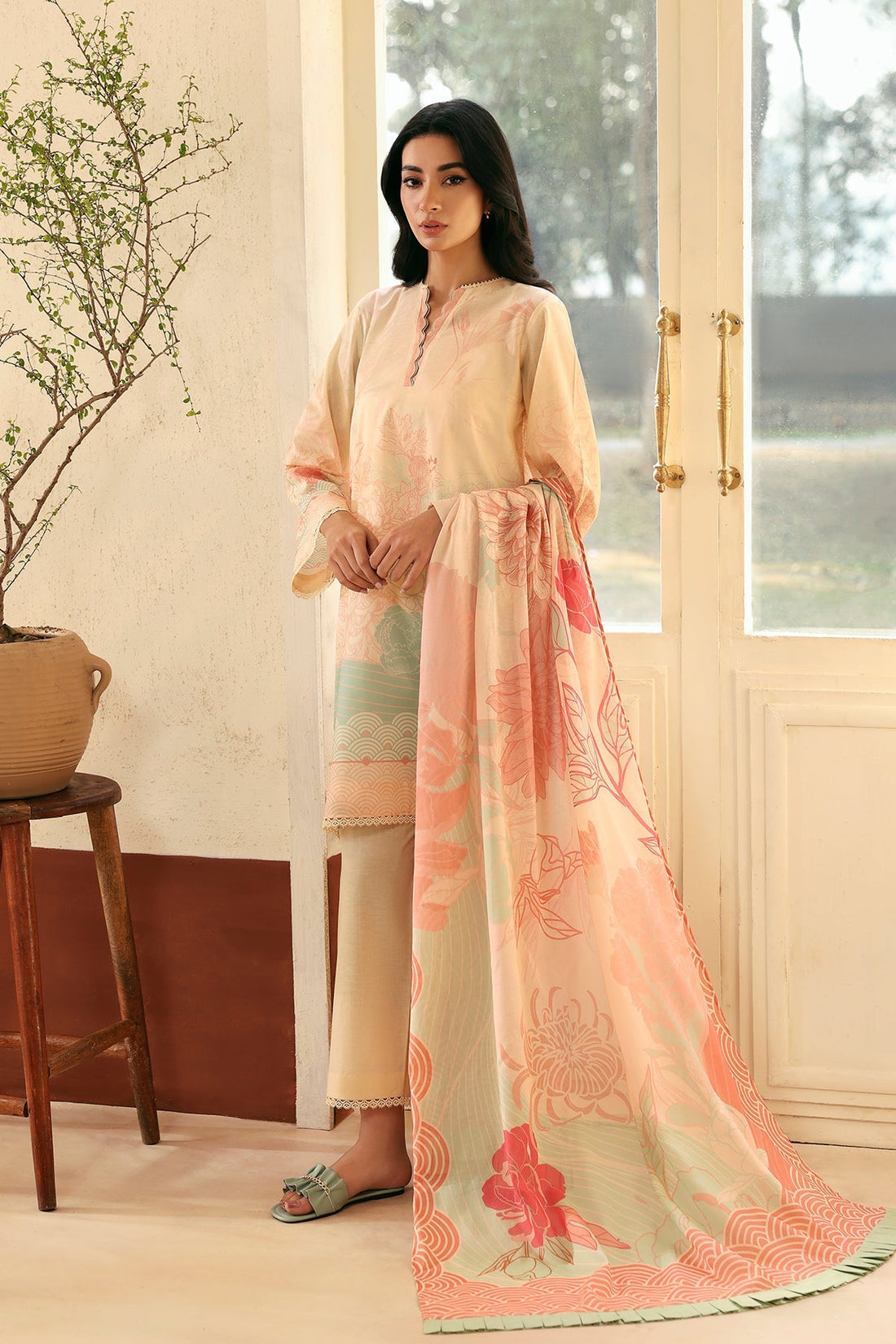 Sahar | Selene 25 | Rosette Reverie - Official Sahar stockist in UK - Sakeena London