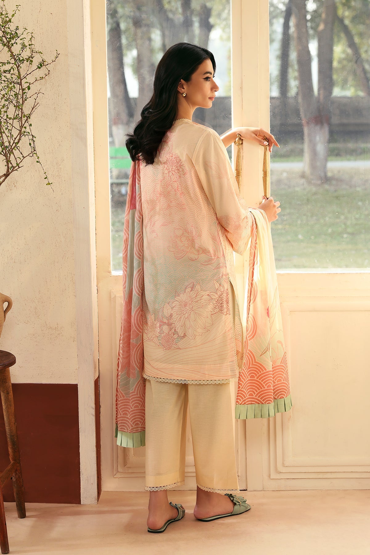 Sahar | Selene 25 | Rosette Reverie - Official Sahar stockist in UK - Sakeena London