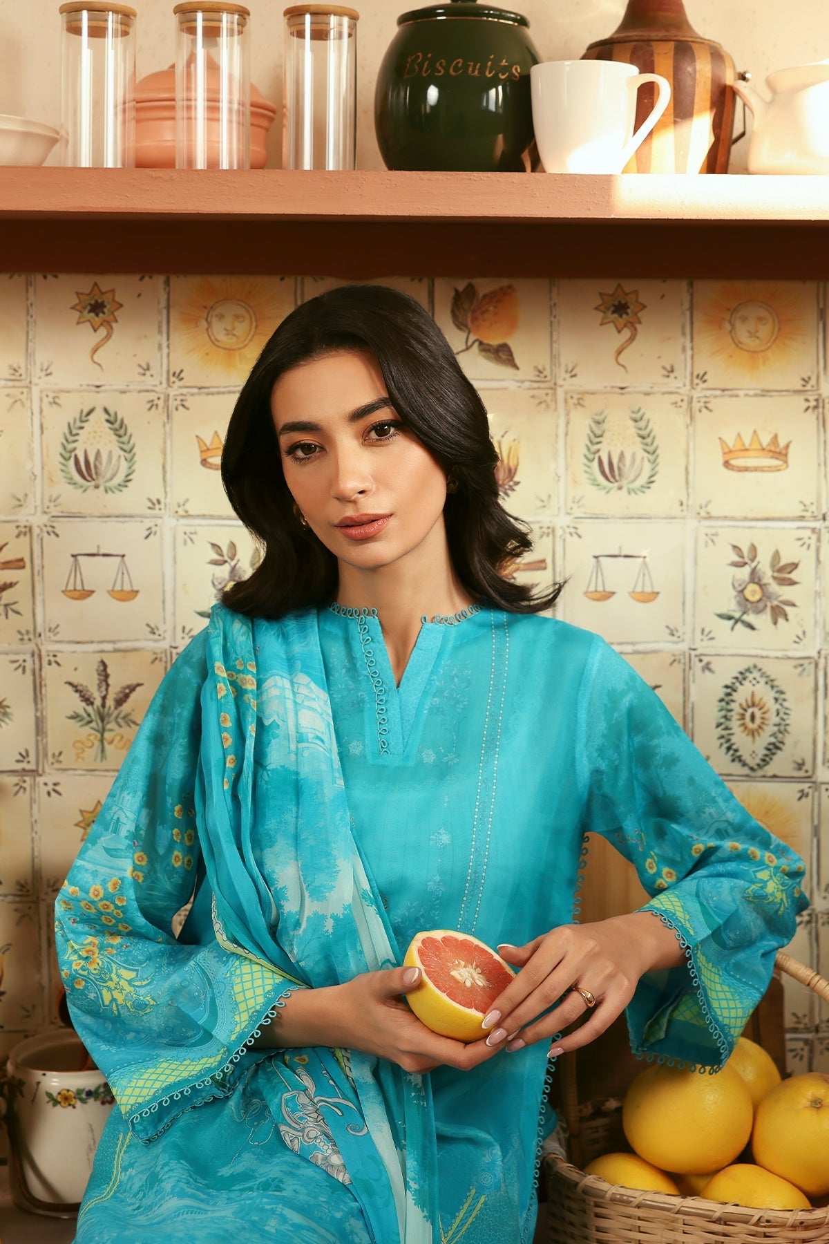Sahar | Selene 25 | Oceanic Petals - Official Sahar stockist in UK - Sakeena London