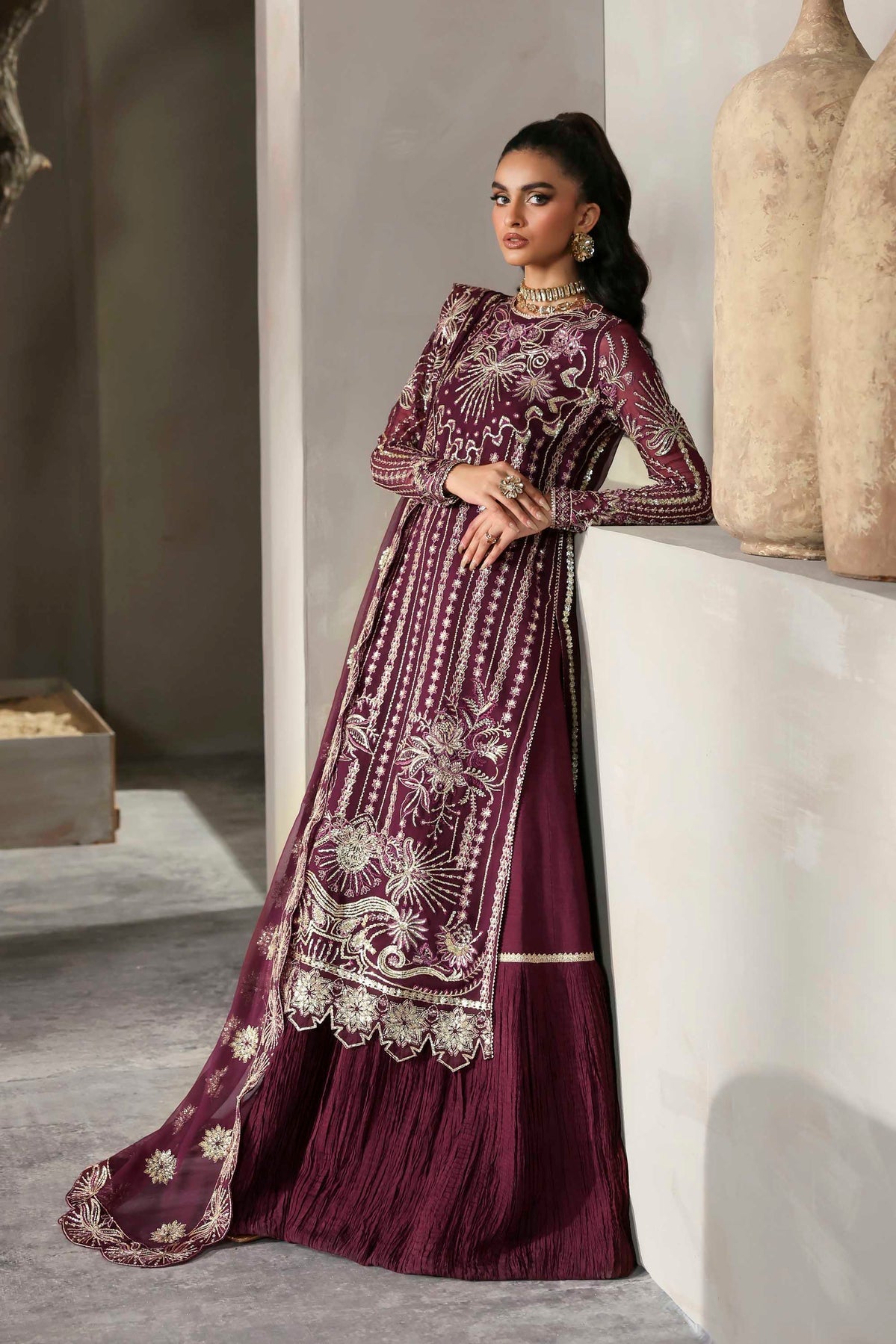 Akbar Aslam | Meeras Luxury Chiffon 25 | Mahin - Official Akbar Aslam stockist in UK - Sakeena London