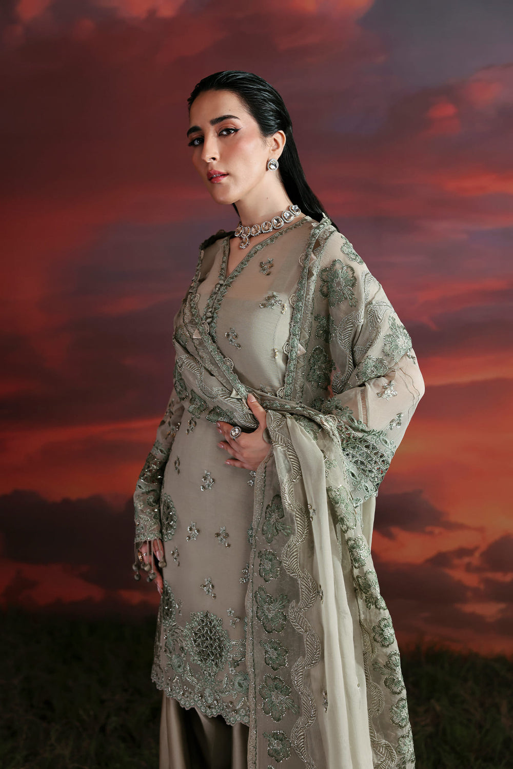 Zarposh | Moonlit Muse | Nerine - Official Zarposh stockist in UK - Sakeena London