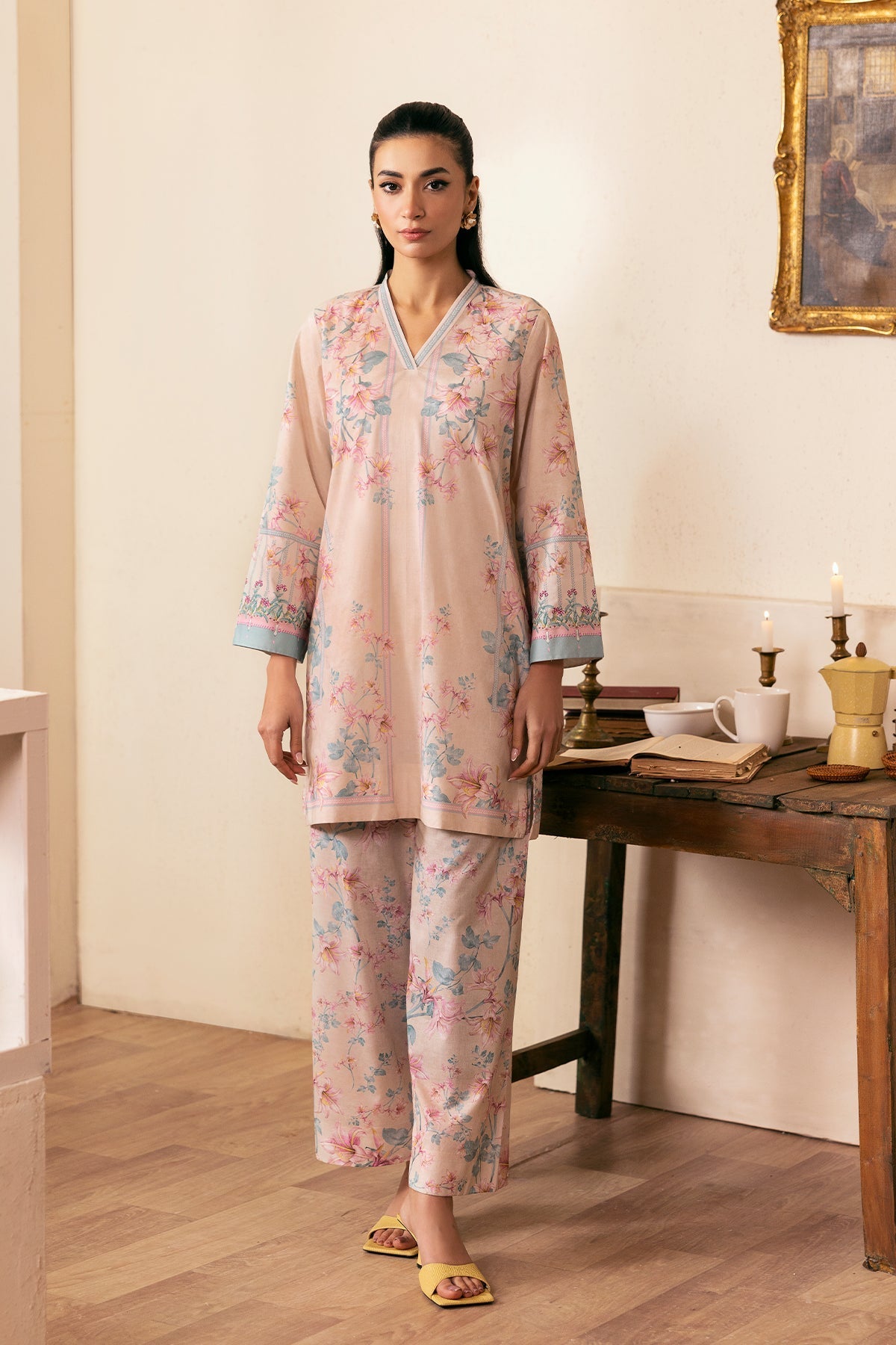 Sahar | Selene 25 | Ivory Blossom - Official Sahar stockist in UK - Sakeena London