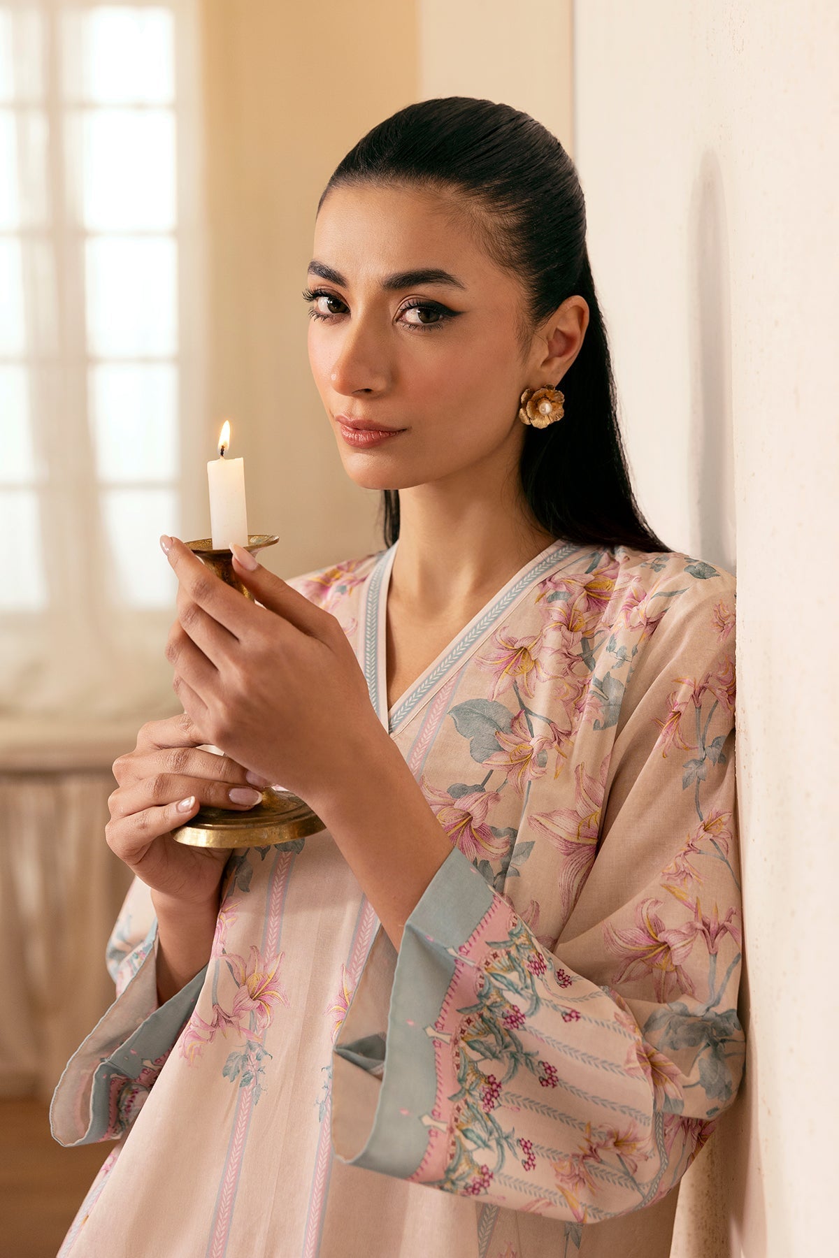 Sahar | Selene 25 | Ivory Blossom - Official Sahar stockist in UK - Sakeena London