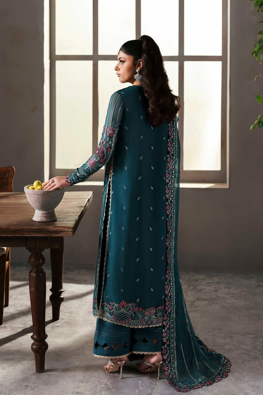 Akbar Aslam | Meeras Luxury Chiffon 25 | Scarzia - Official Akbar Aslam stockist in UK - Sakeena London